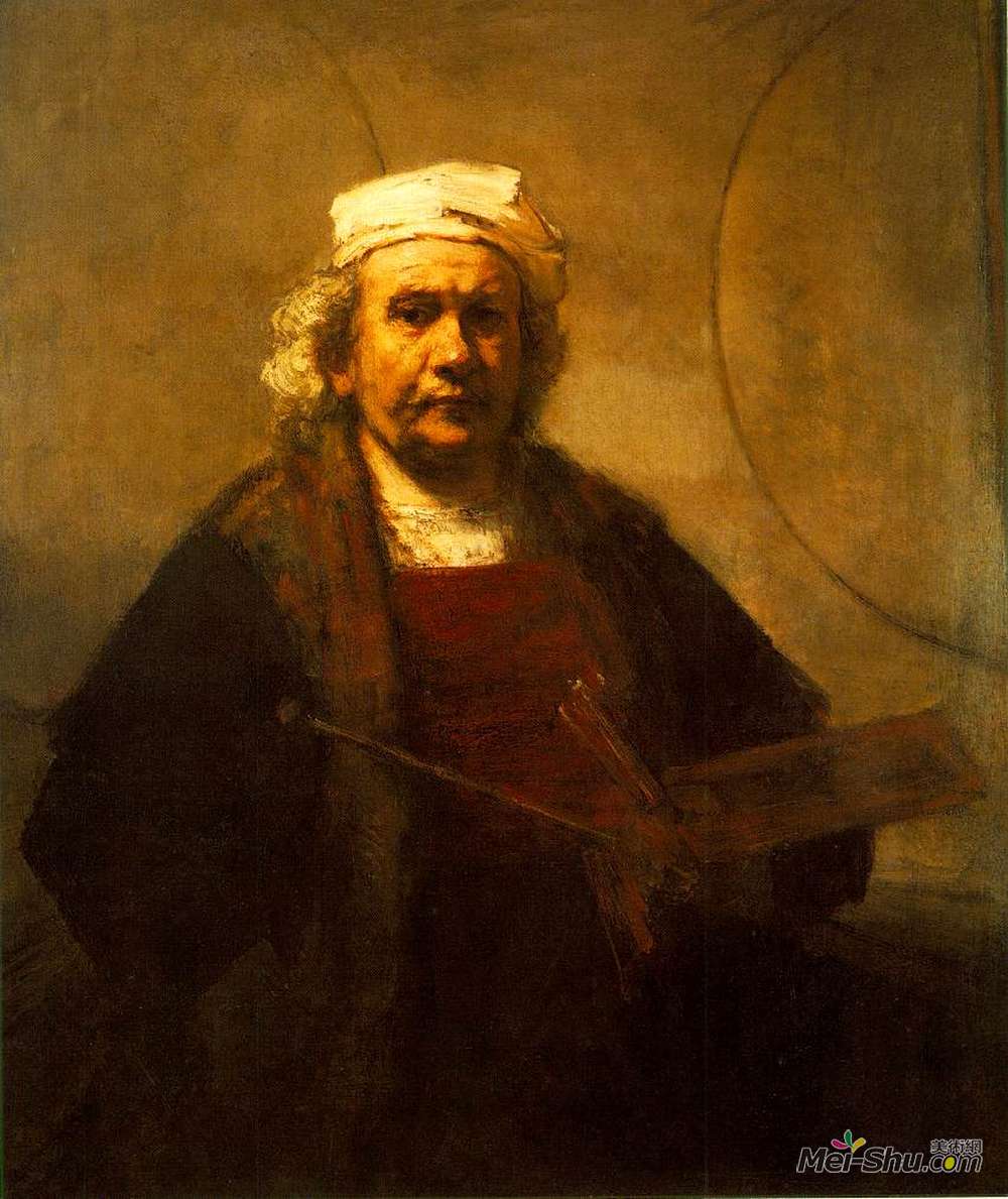 伦勃朗(Rembrandt)高清作品《自画像》