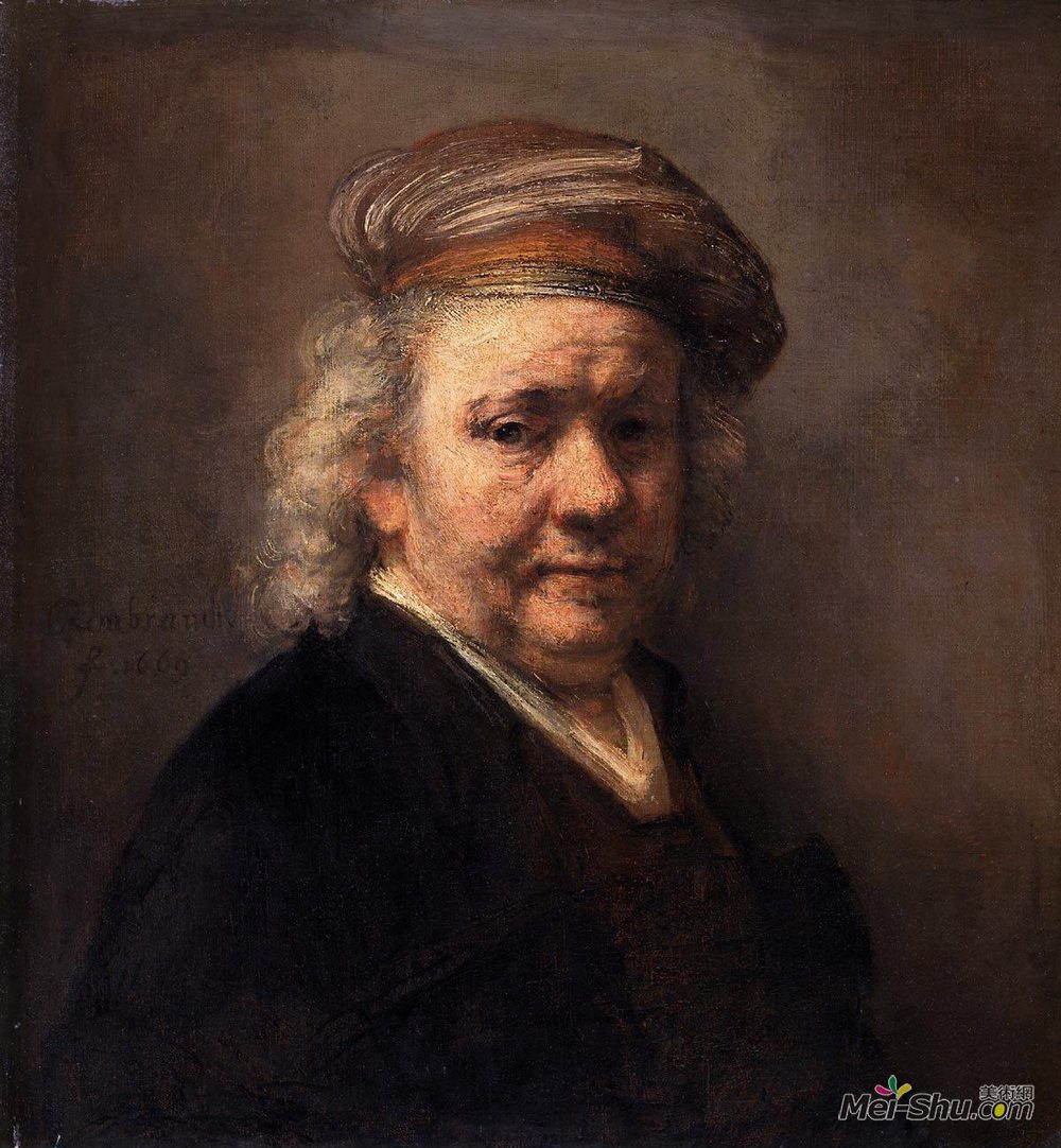 伦勃朗(Rembrandt)高清作品《自画像》