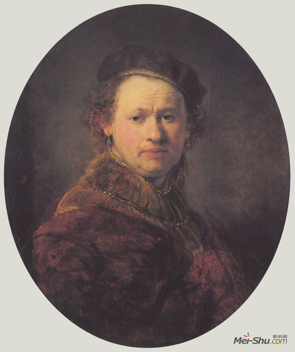 伦勃朗(Rembrandt)高清作品《自画像》