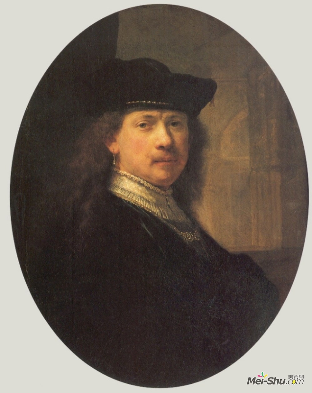 伦勃朗(Rembrandt)高清作品《自画像》