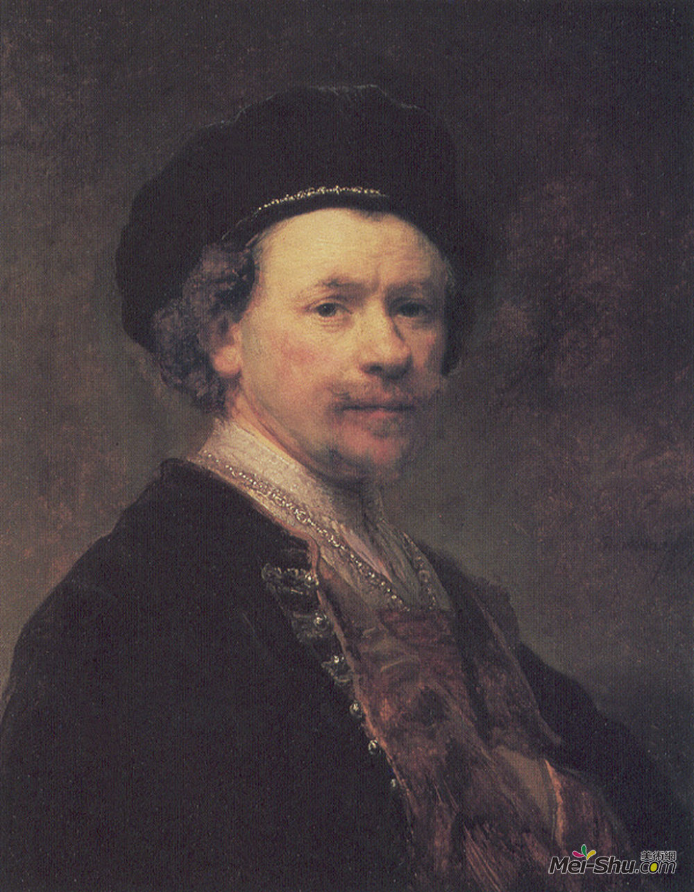 伦勃朗(Rembrandt)高清作品《自画像》