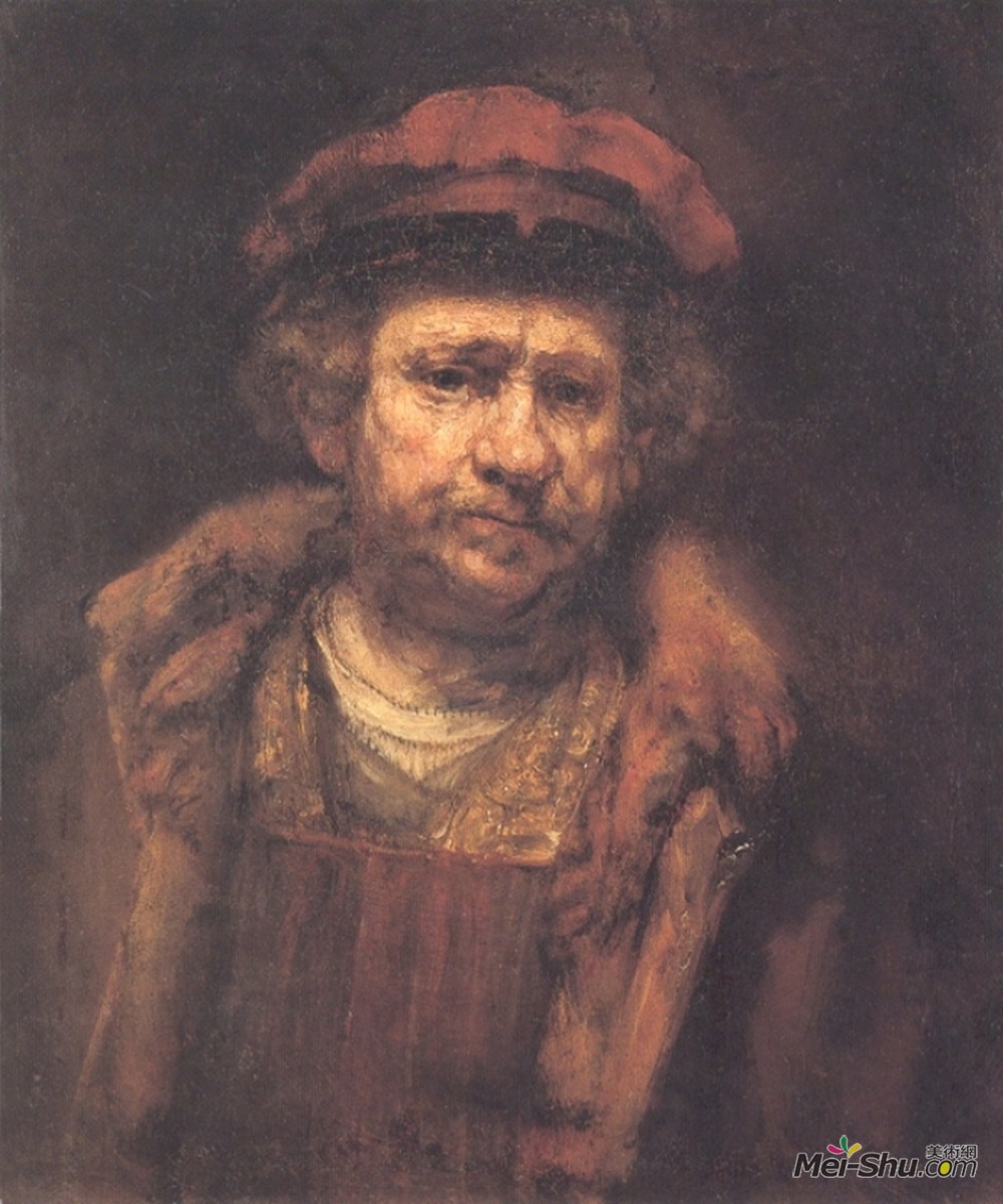 伦勃朗(Rembrandt)高清作品《自画像》