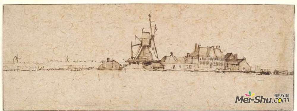 伦勃朗(Rembrandt)高清作品《莫伦特》