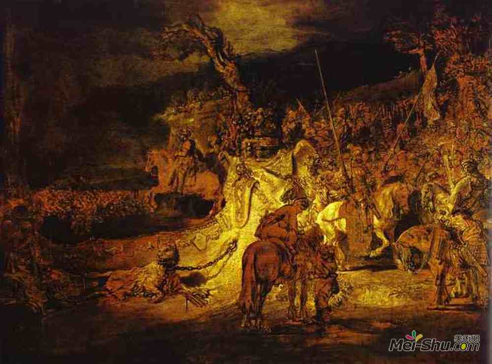 伦勃朗(Rembrandt)高清作品《国家的统一（协议）》