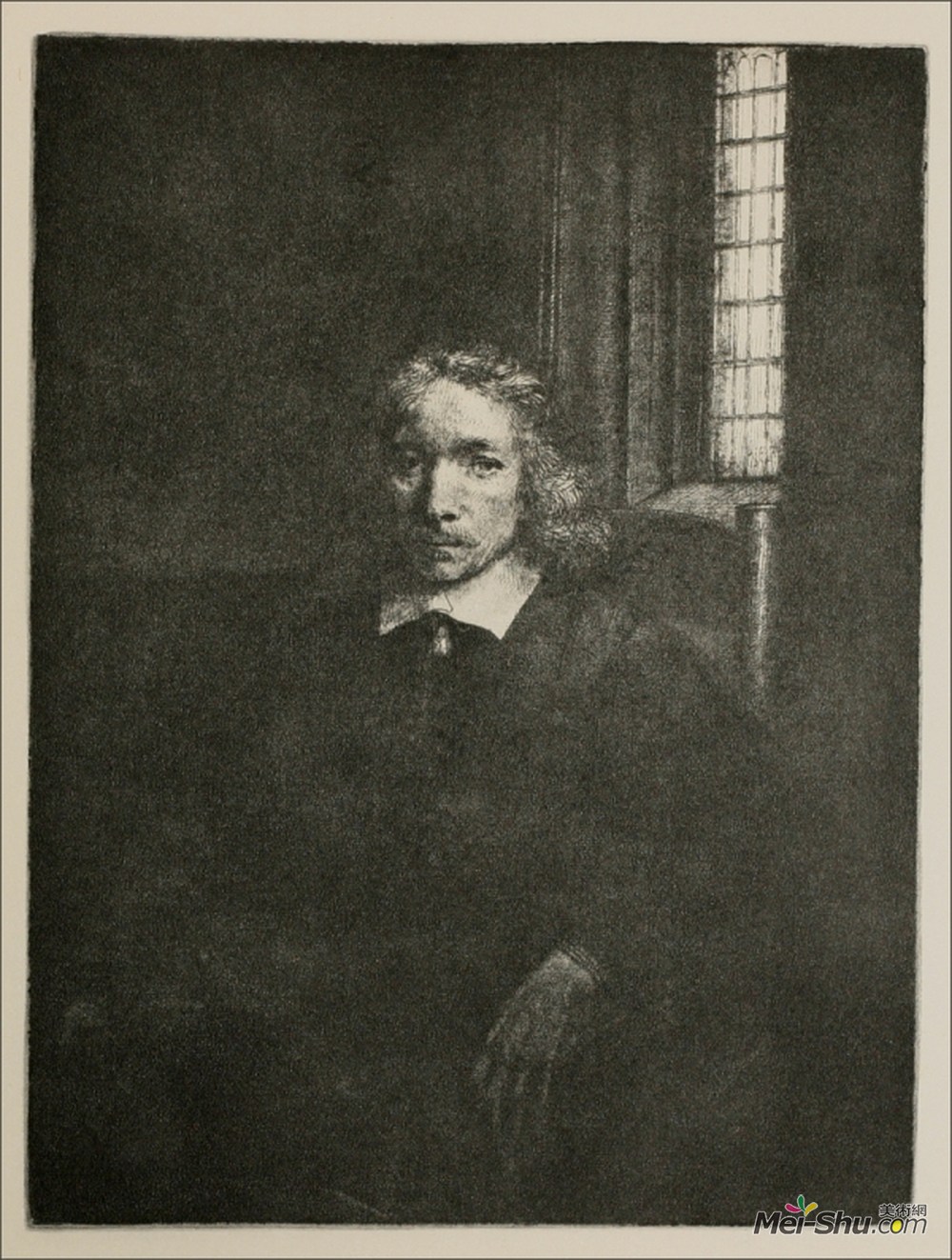 伦勃朗(Rembrandt)高清作品《托马斯-雅各布斯年轻人》