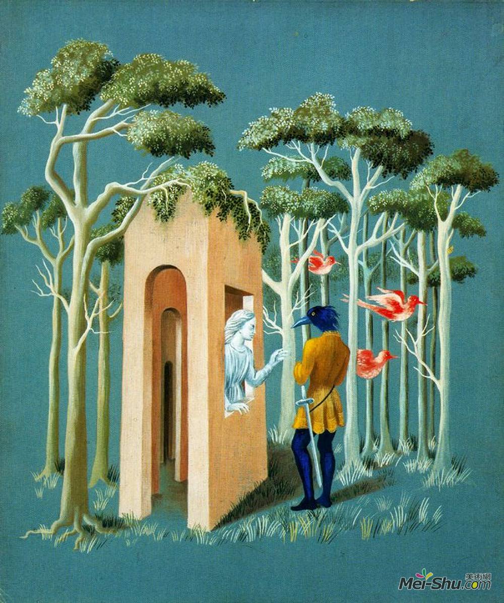 雷梅迪奥斯?瓦罗(Remedios Varo)高清作品《爱的花园》