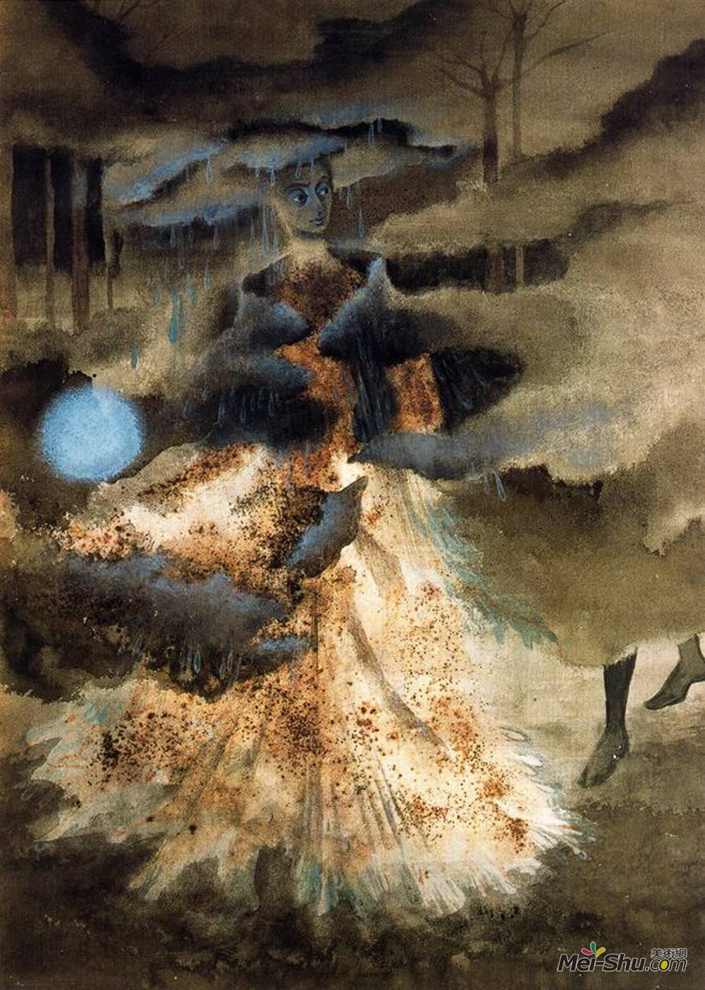 雷梅迪奥斯?瓦罗(Remedios Varo)高清作品《我会把它们分开》