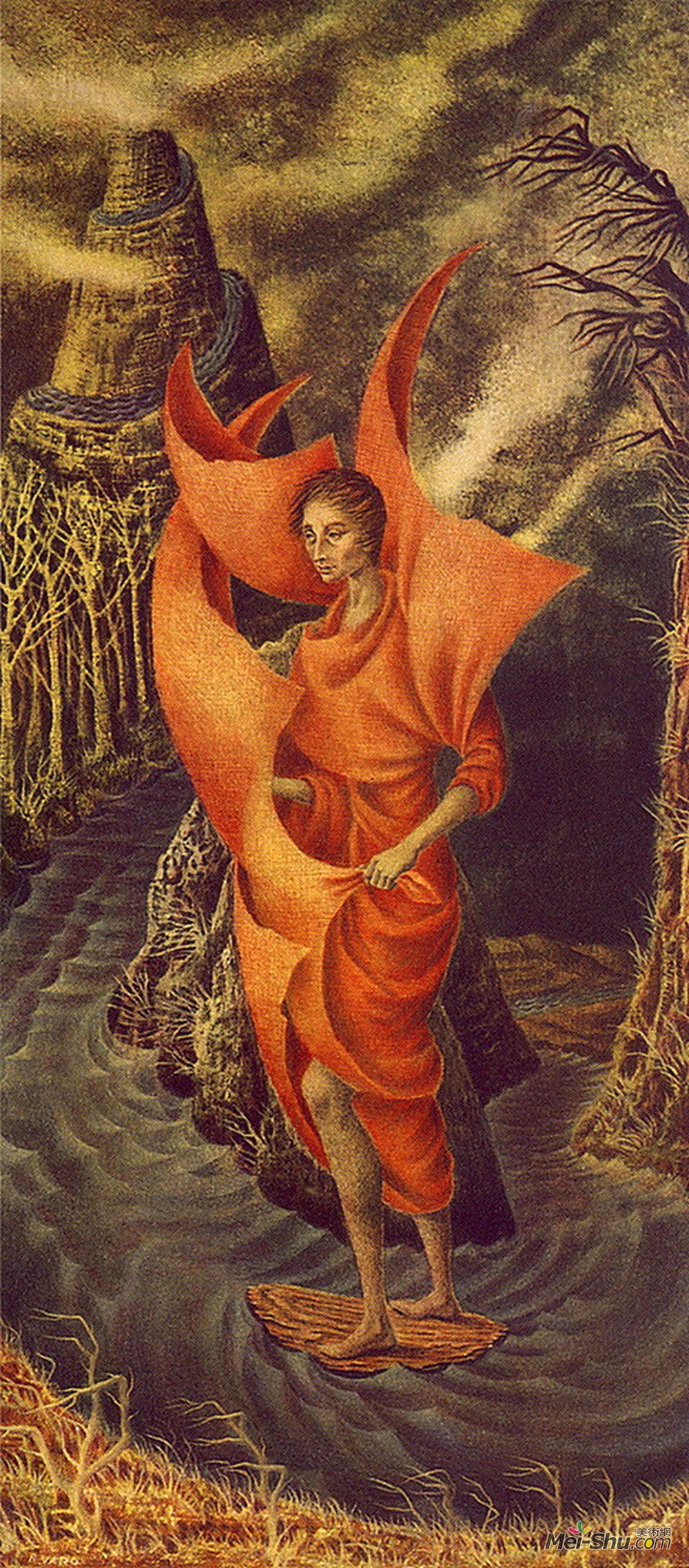 雷梅迪奥斯?瓦罗(Remedios Varo)高清作品《扬升》