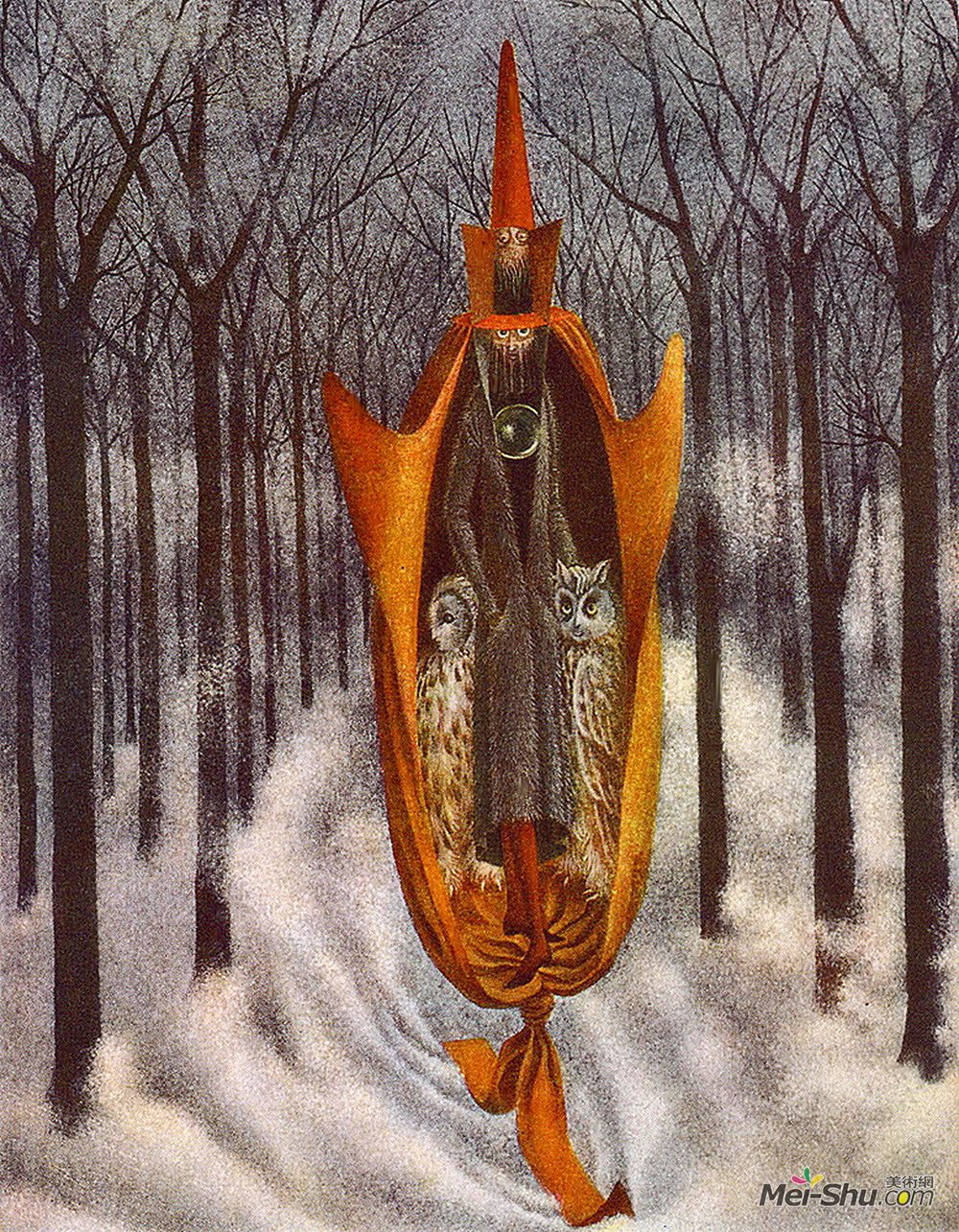 雷梅迪奥斯?瓦罗(Remedios Varo)高清作品《奎多尔》