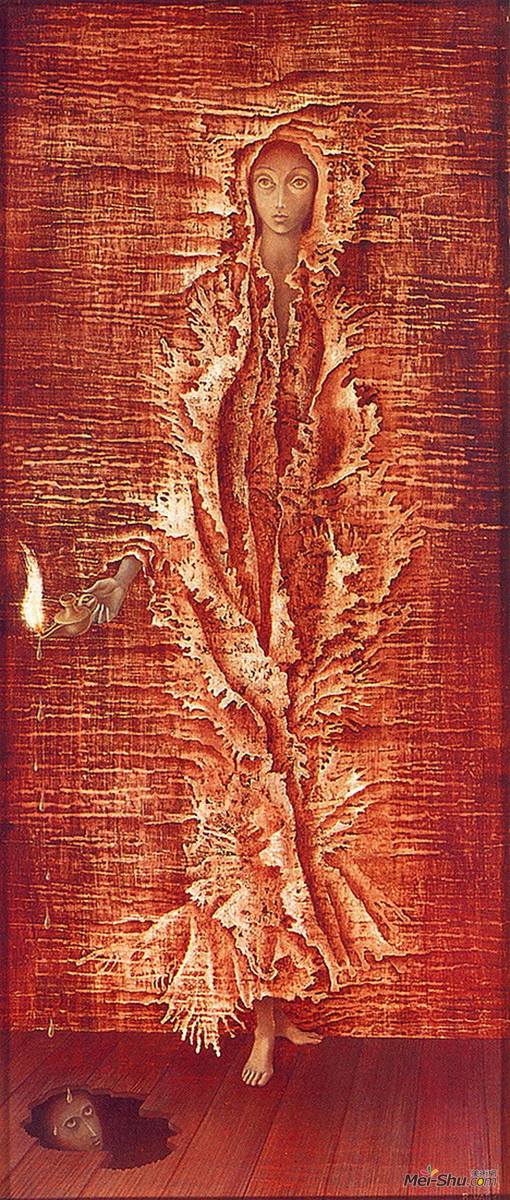 雷梅迪奥斯?瓦罗(Remedios Varo)高清作品《新兴卢兹》