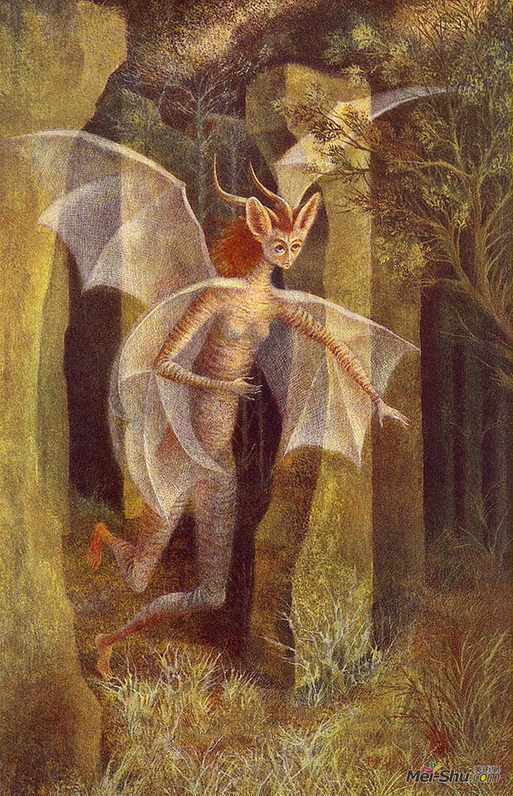 雷梅迪奥斯?瓦罗(Remedios Varo)高清作品《性格》