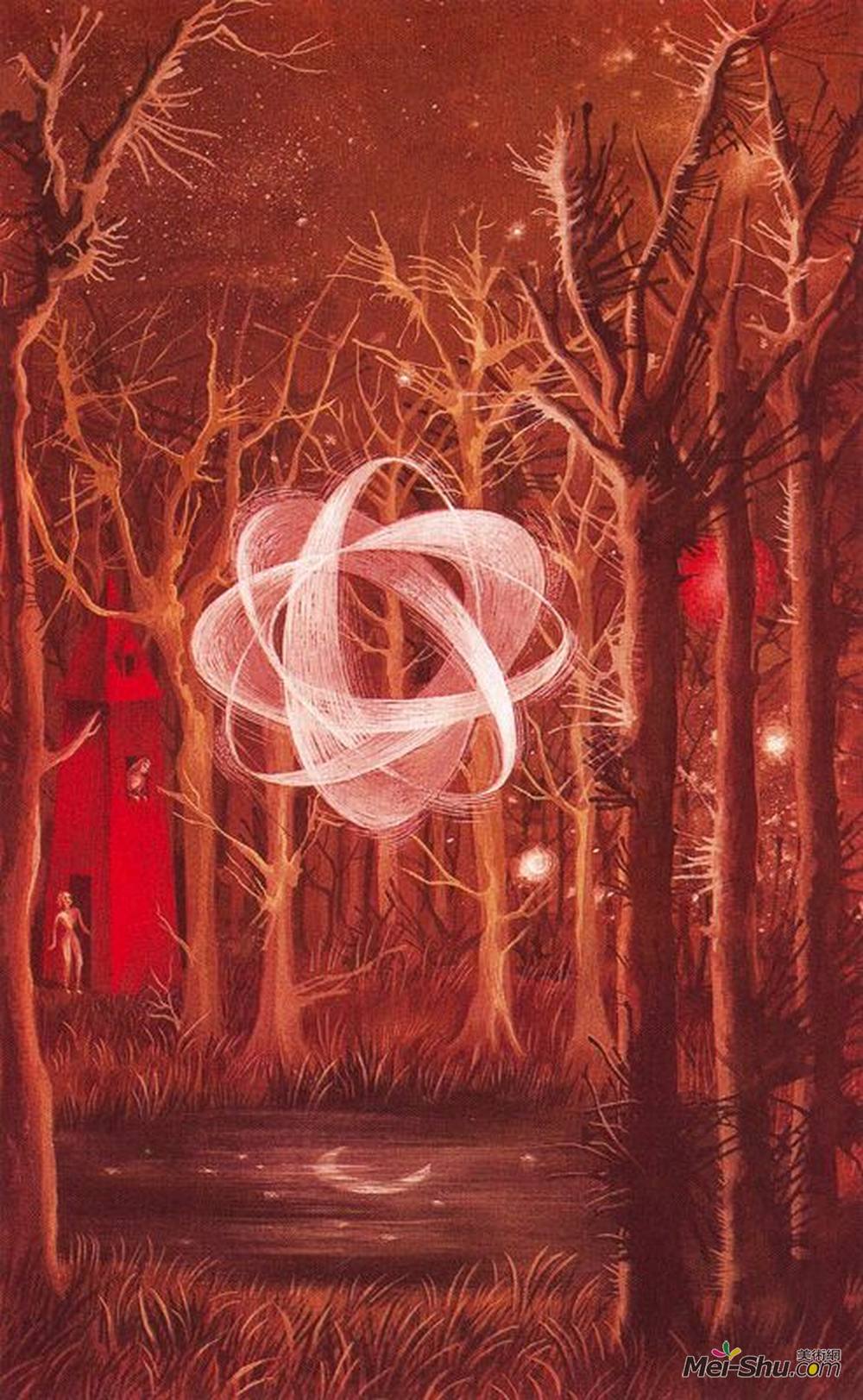 雷梅迪奥斯?瓦罗(Remedios Varo)高清作品《月球反射》