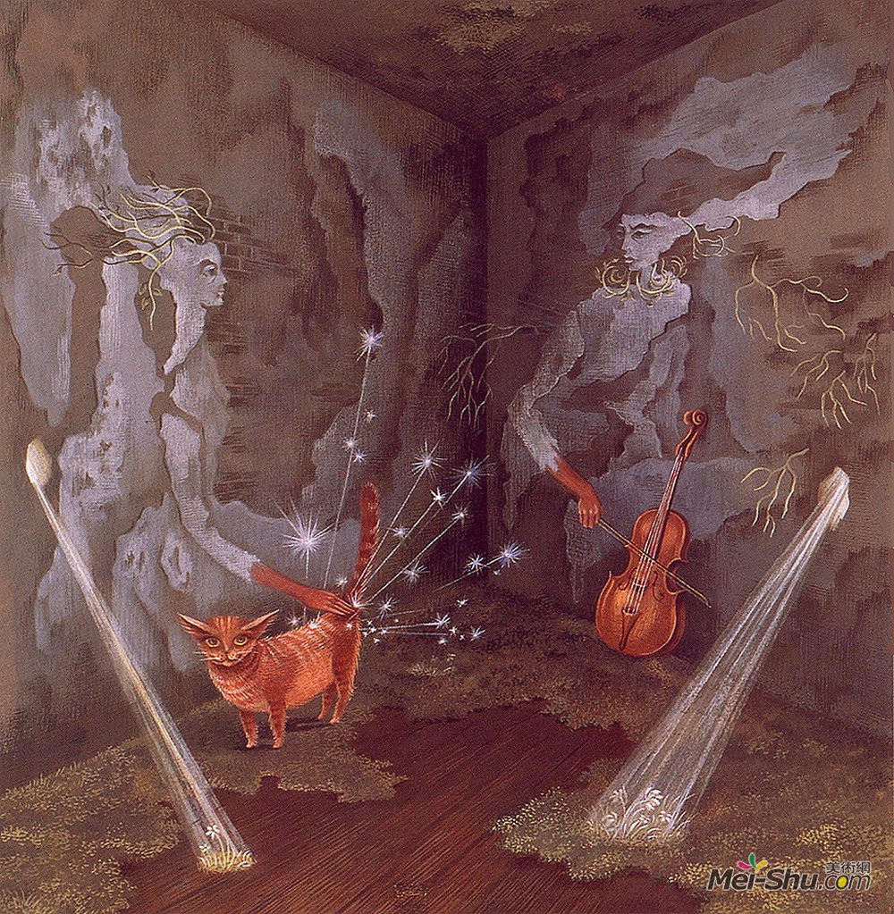 雷梅迪奥斯?瓦罗(Remedios Varo)高清作品《宇宙能量》