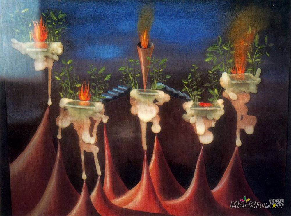 雷梅迪奥斯?瓦罗(Remedios Varo)高清作品《欲望》