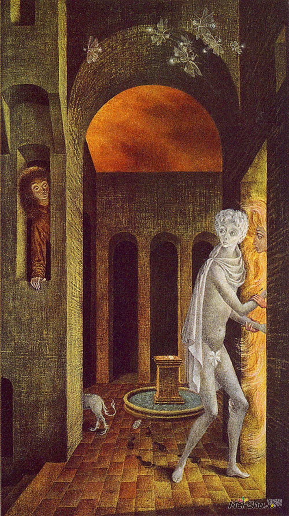 雷梅迪奥斯?瓦罗(Remedios Varo)高清作品《邻接》