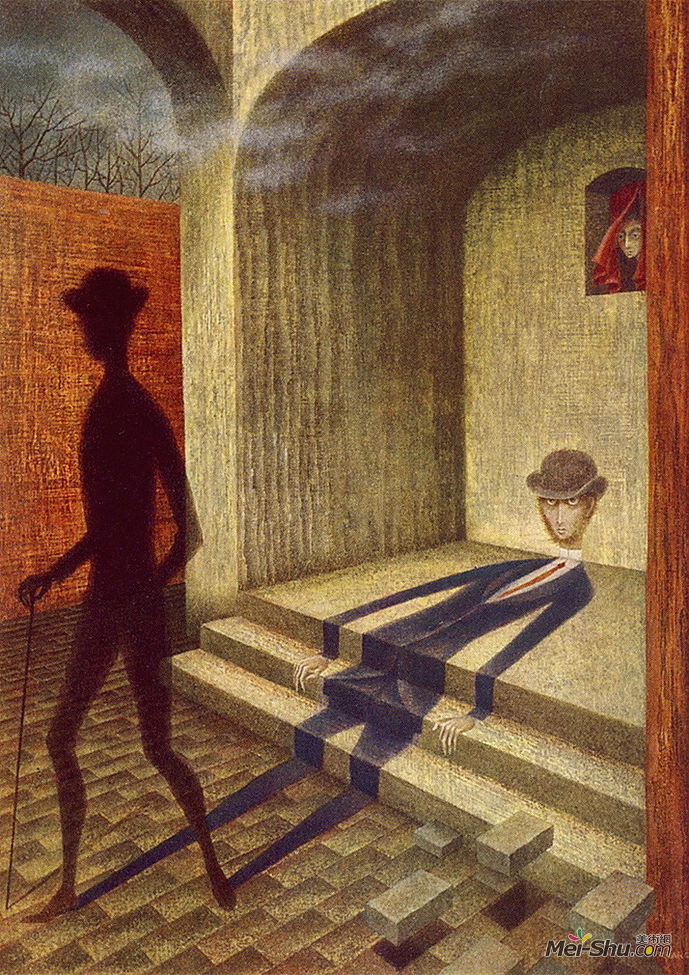 雷梅迪奥斯?瓦罗(Remedios Varo)高清作品《现象》