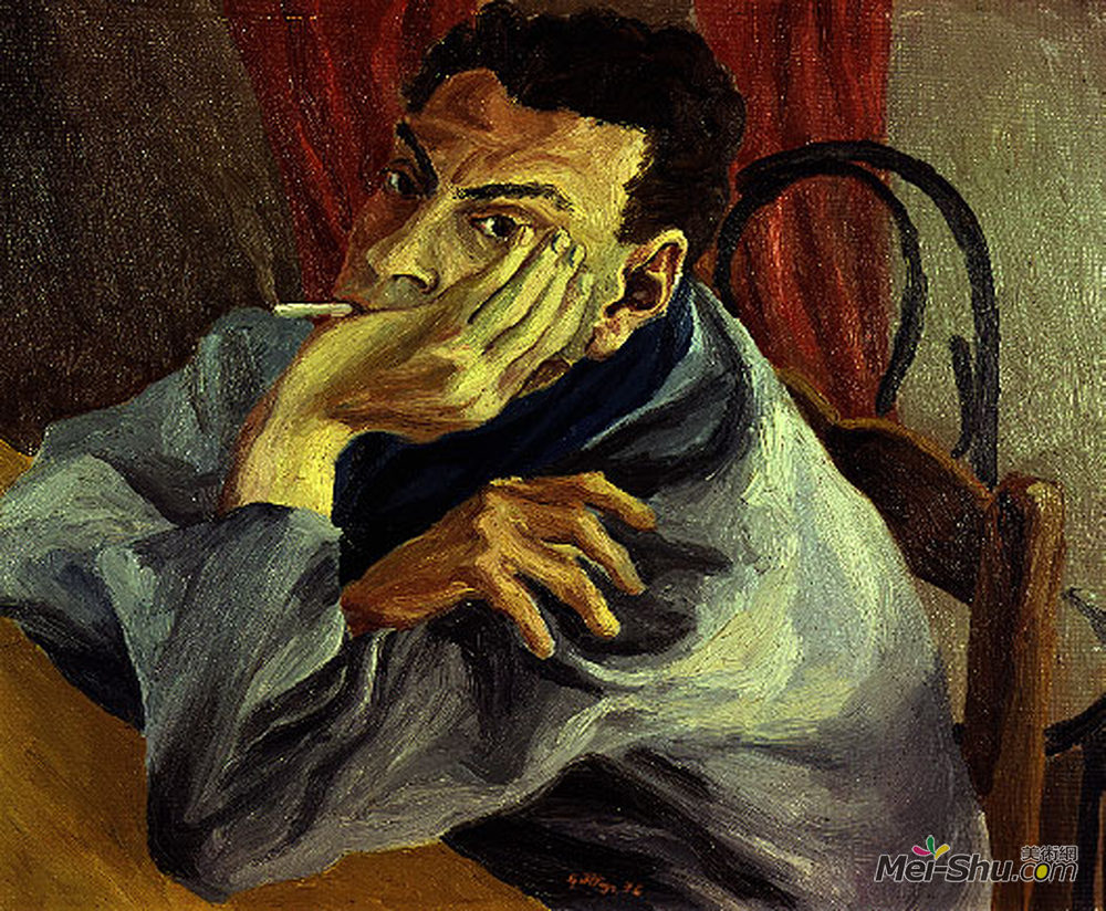 雷纳托·古图索(Renato Guttuso)高清作品《自动显像管》
