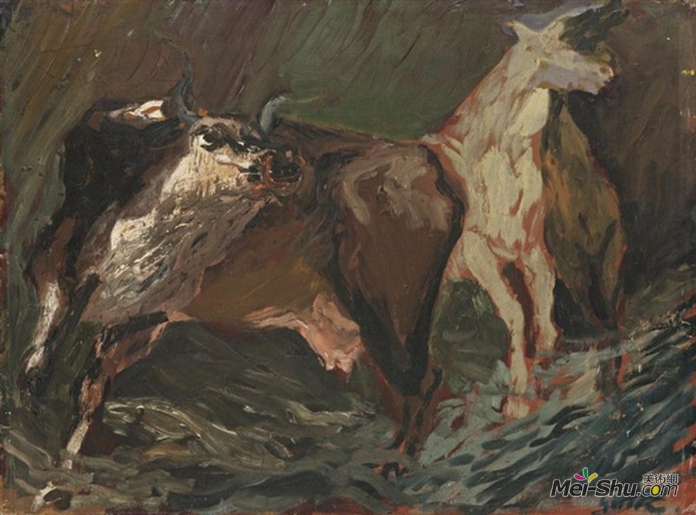 雷纳托·古图索(Renato Guttuso)高清作品《阿尼莉亚娜》