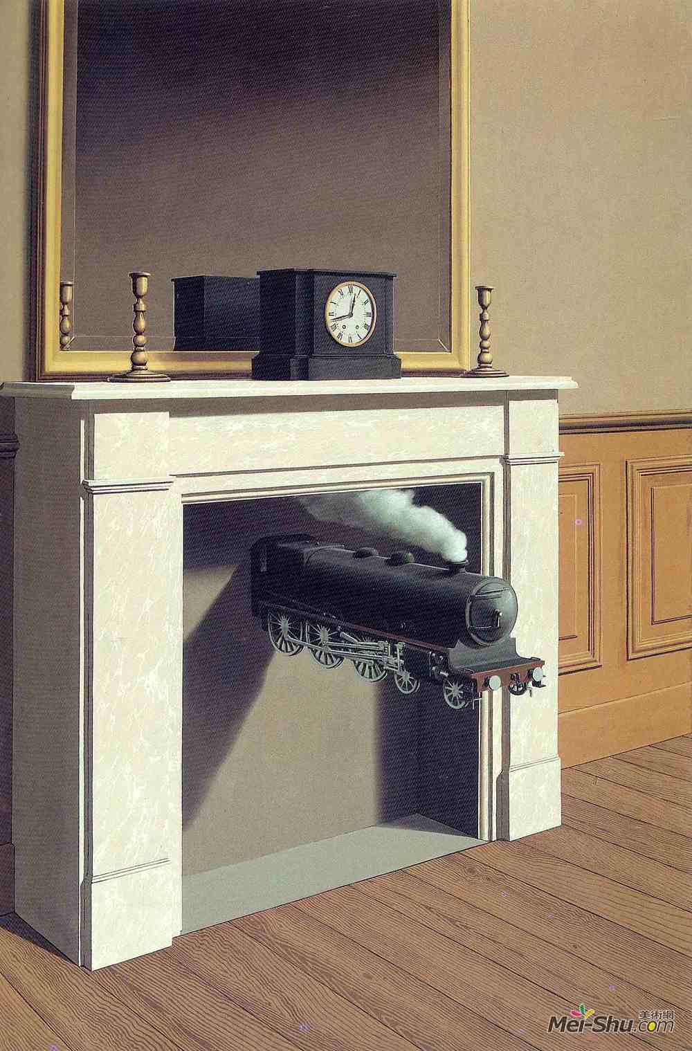 勒内·马格里特(Rene Magritte)高清作品《时间穿越》