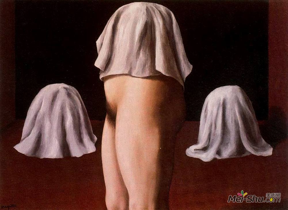 勒内·马格里特(Rene Magritte)高清作品《对称诡计》