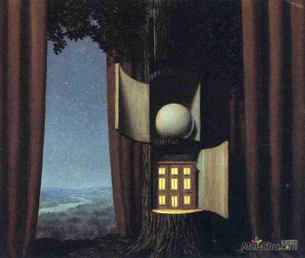 勒内·马格里特(Rene Magritte)高清作品《血之声》