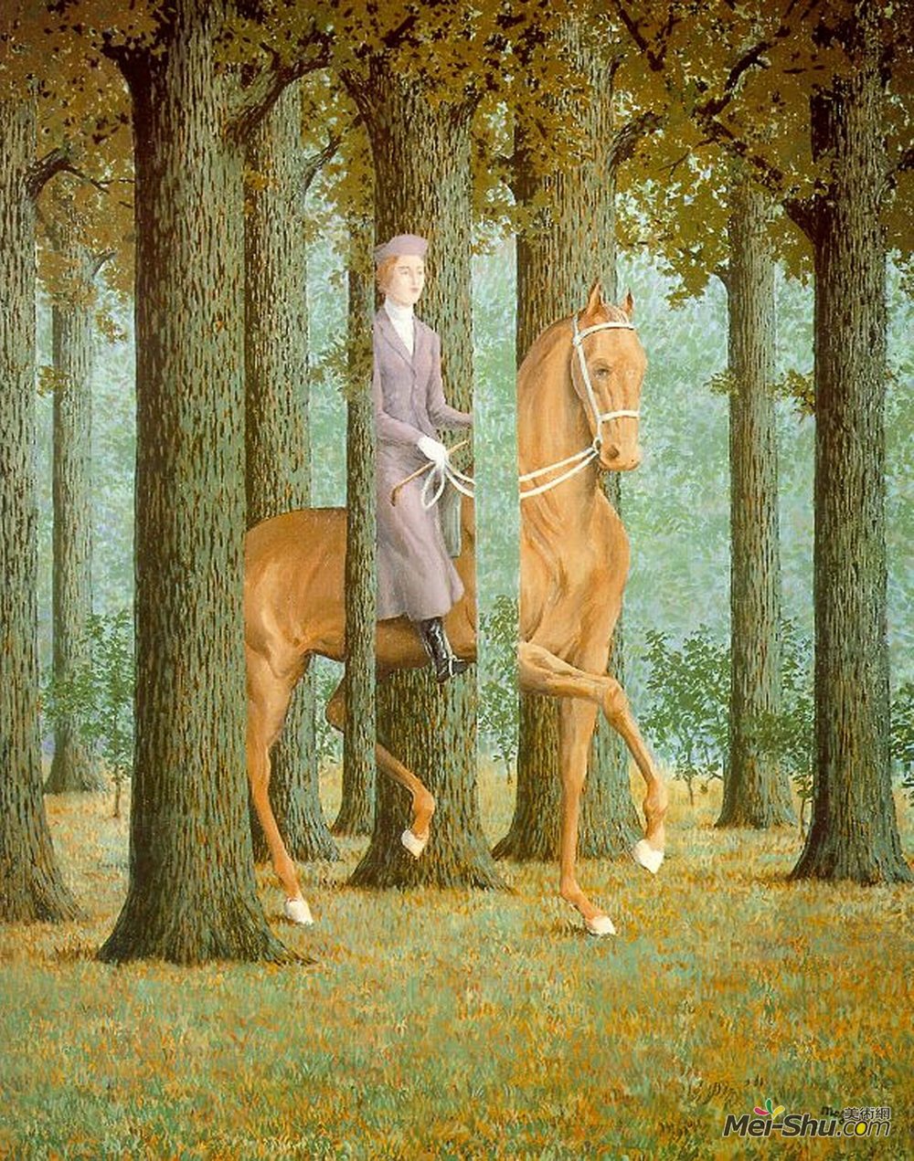 勒内·马格里特(Rene Magritte)高清作品《空白签名》