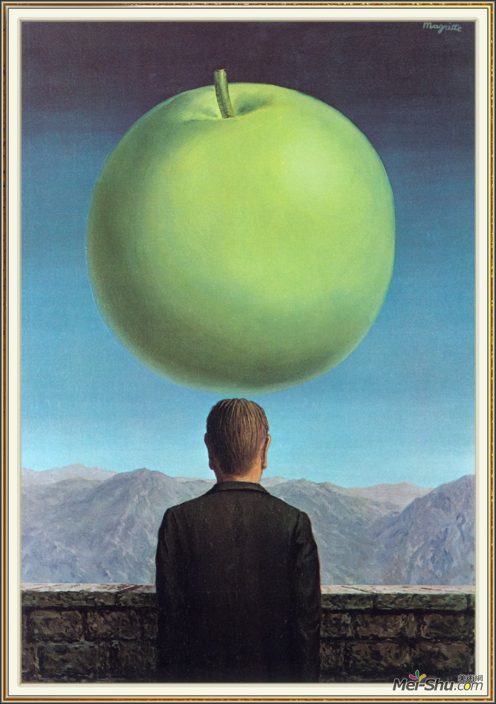 明信片勒内马格里特renemagritte高清作品欣赏