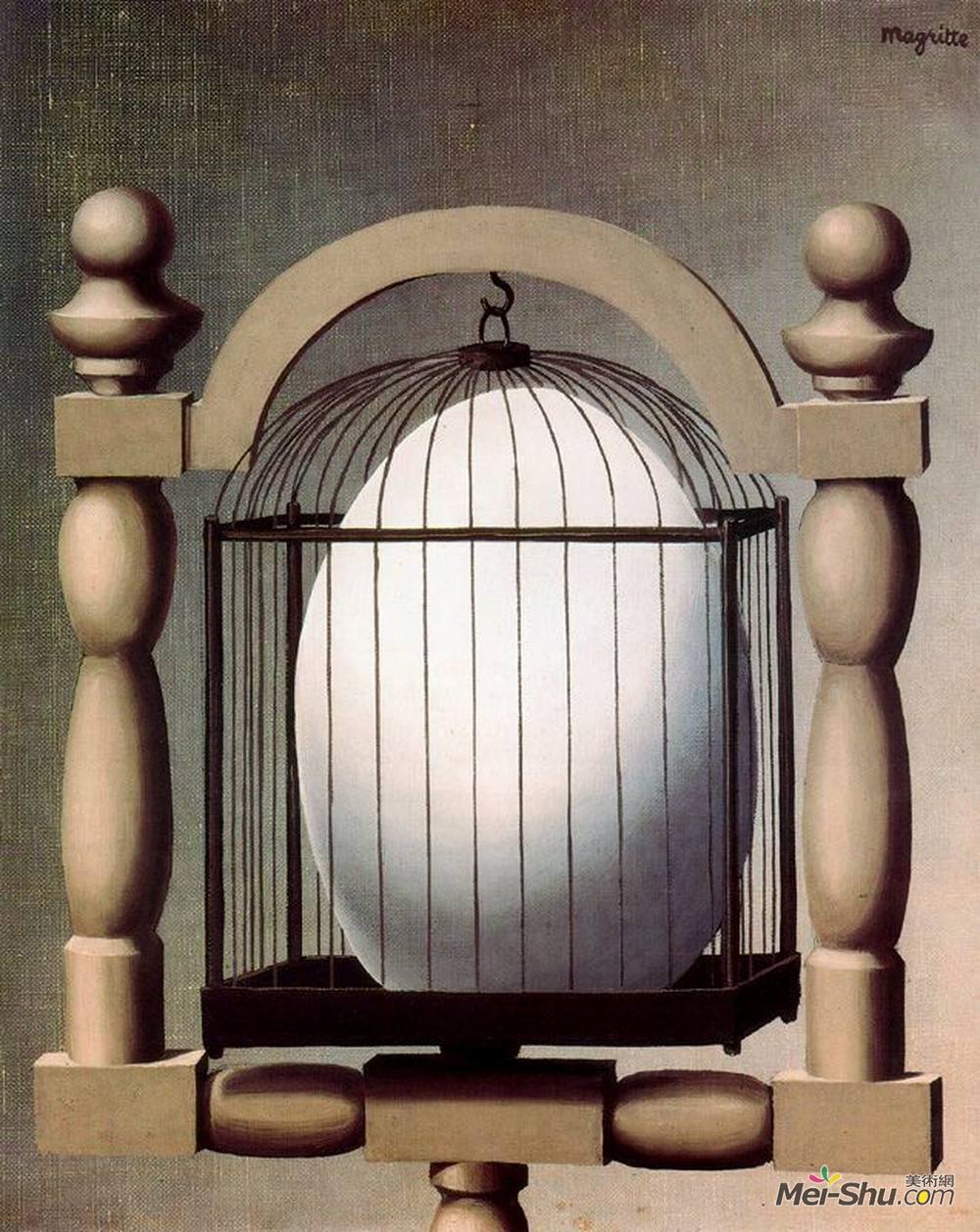 勒内·马格里特(Rene Magritte)高清作品《择偶亲缘关系》