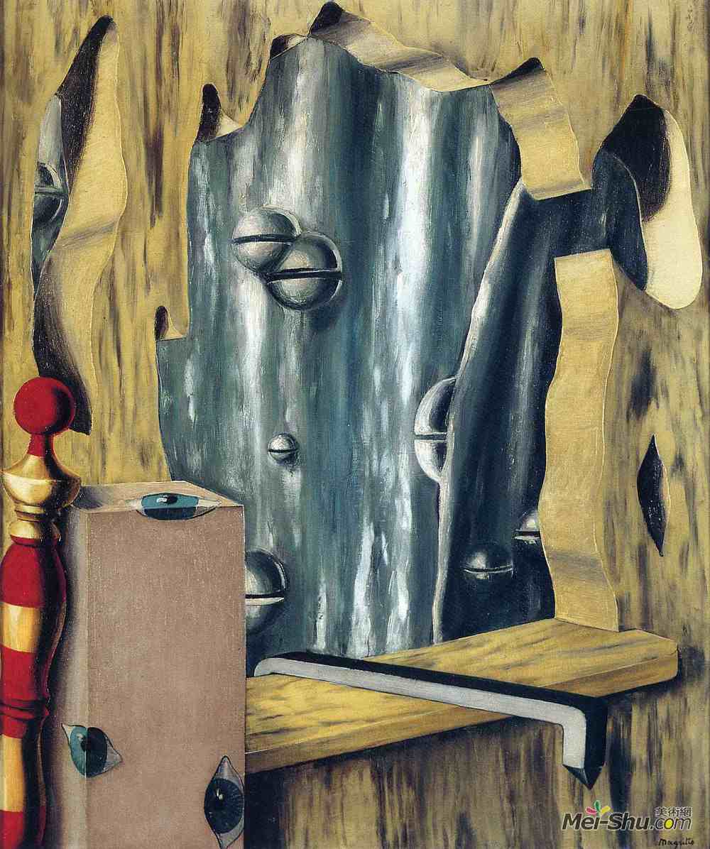 勒内·马格里特(Rene Magritte)高清作品《银隙》