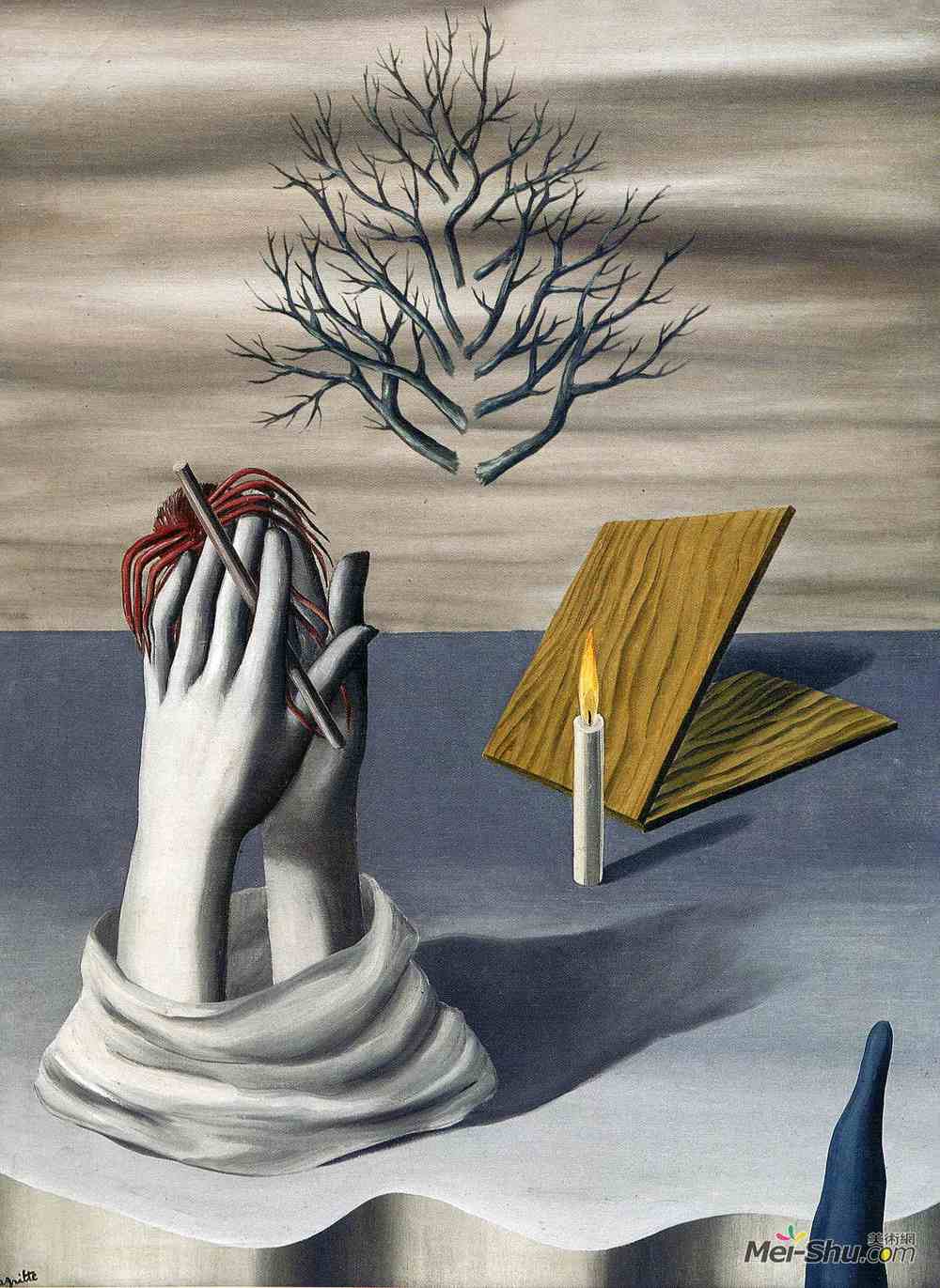 勒内·马格里特(Rene Magritte)高清作品《卡宴的曙光》