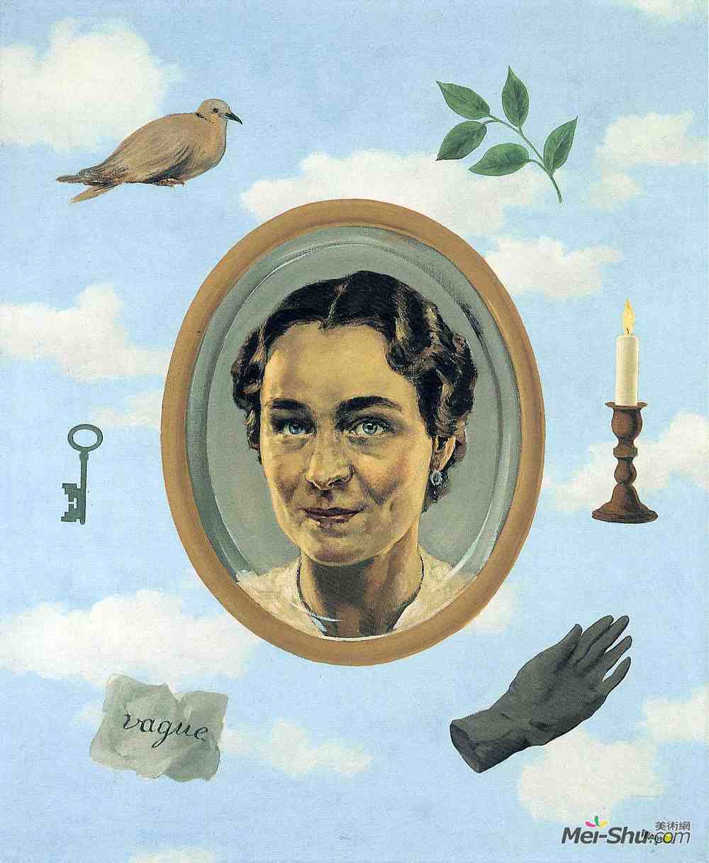勒内·马格里特(Rene Magritte)高清作品《乔其纱》
