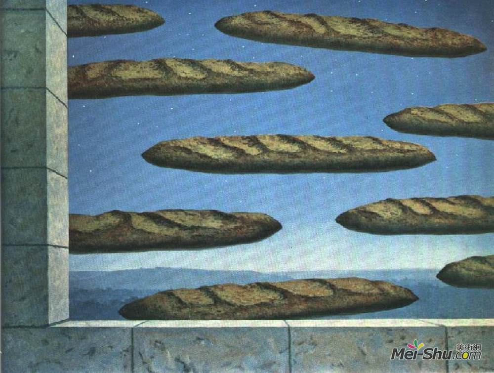 勒内·马格里特(Rene Magritte)高清作品《黄金传奇》