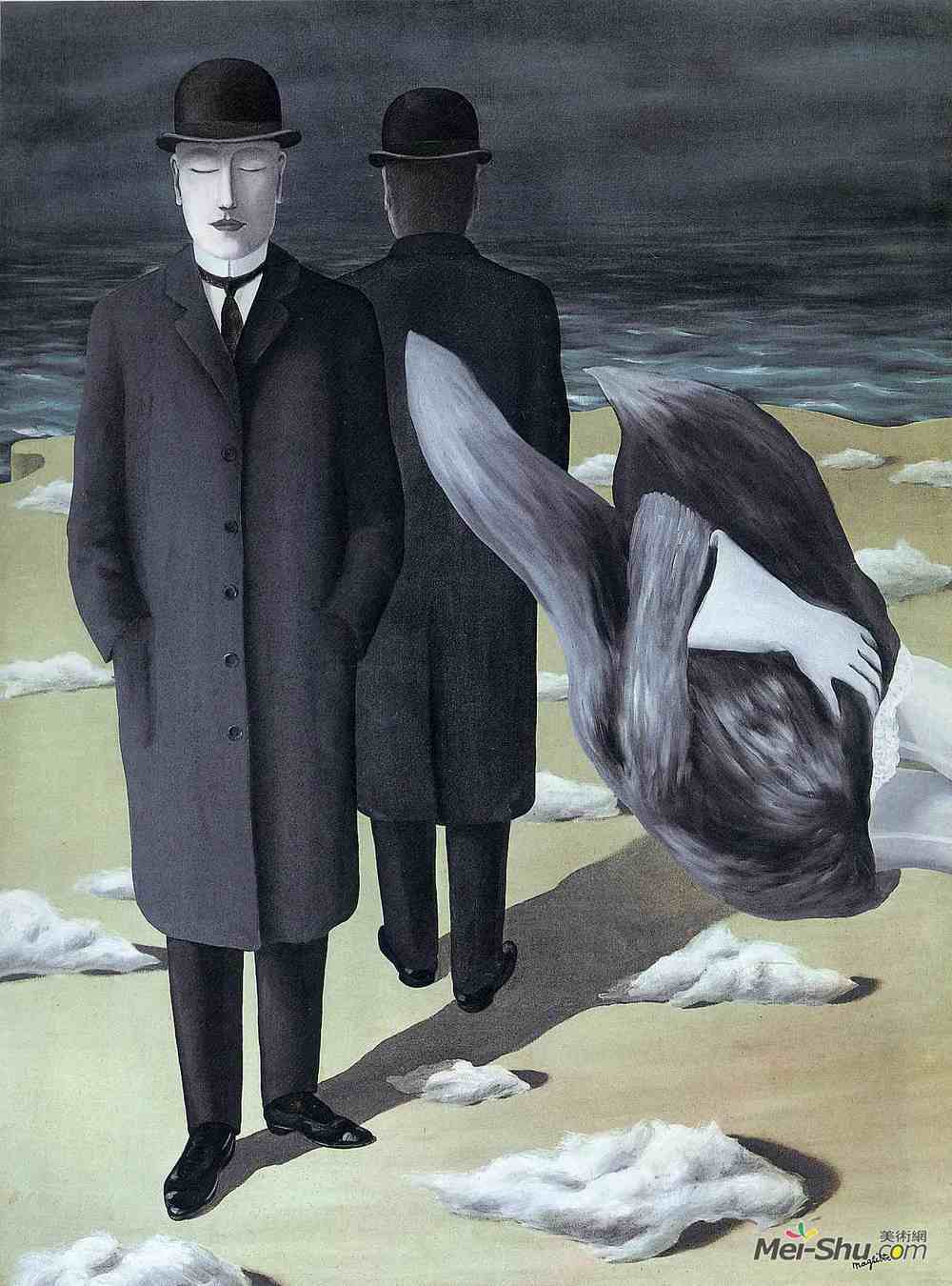 《夜的意义》勒内·马格里特(rene magritte)高清作品