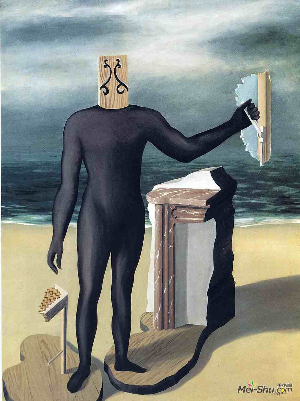 勒内·马格里特(Rene Magritte)高清作品《海洋之人》