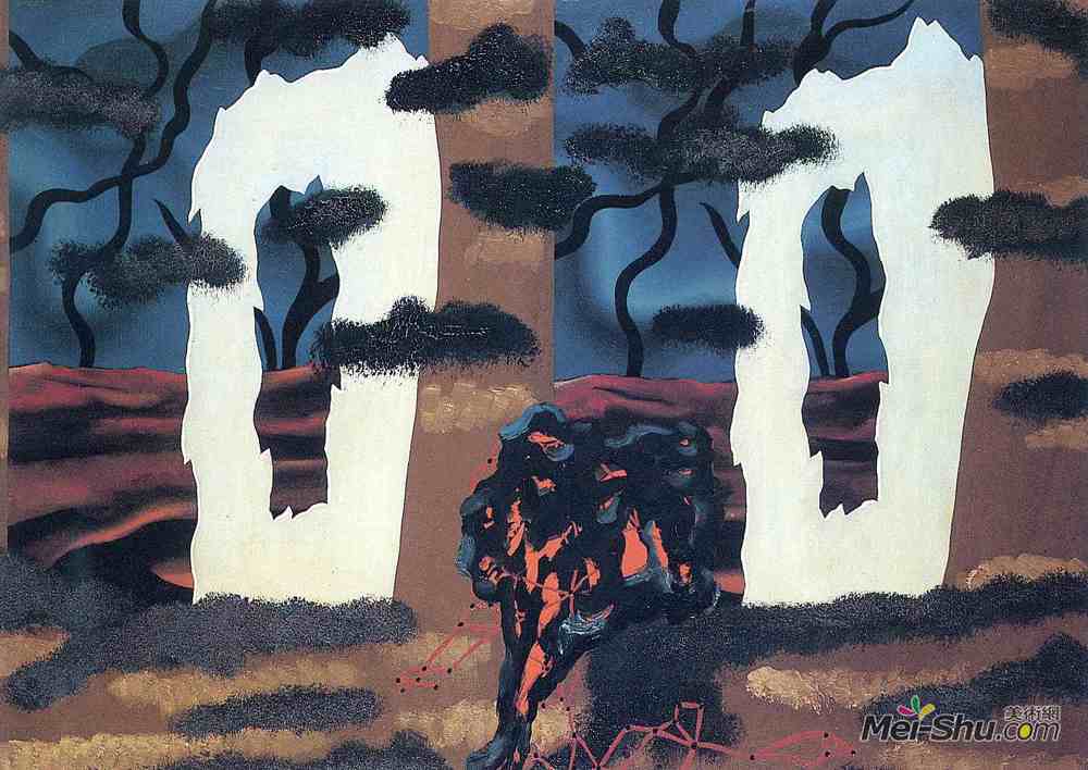 勒内·马格里特(Rene Magritte)高清作品《看不见的滋味》