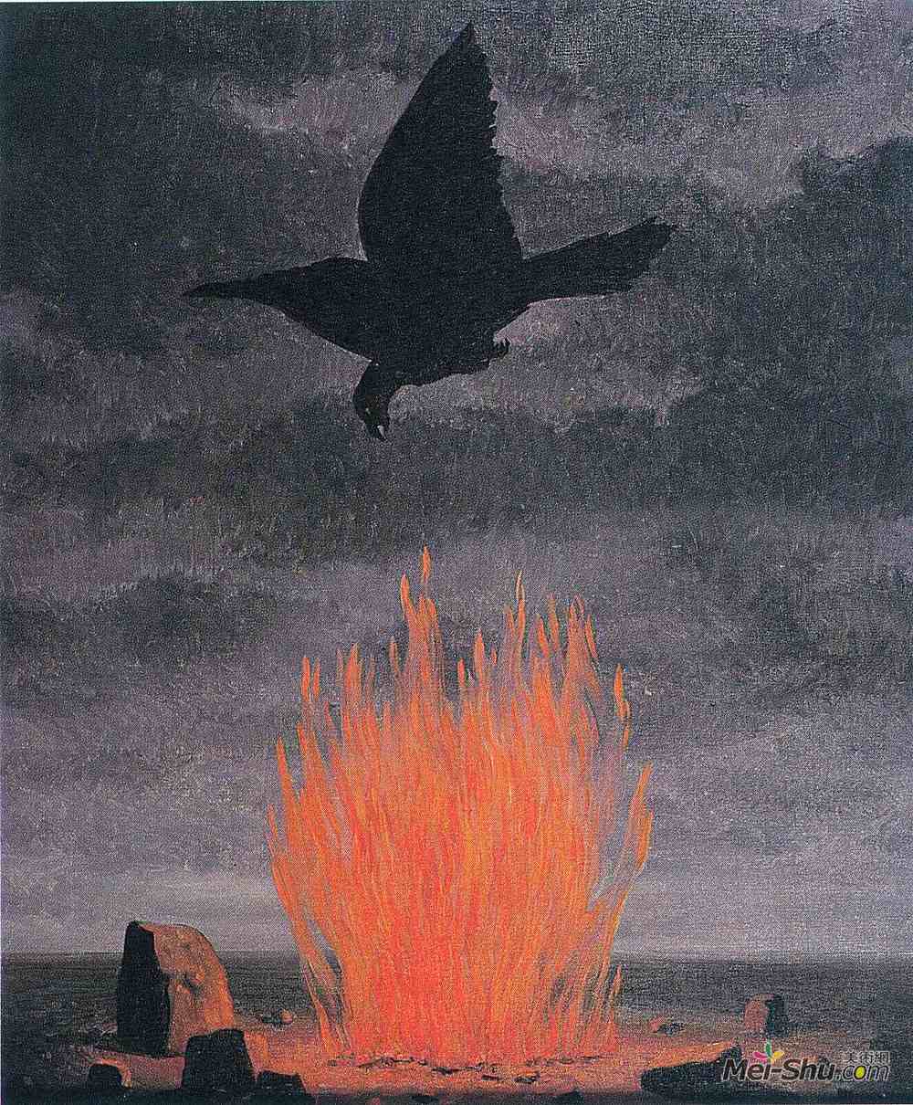 勒内·马格里特(Rene Magritte)高清作品《狂热分子》