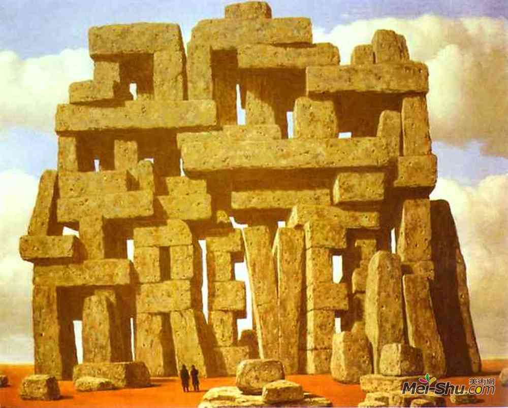 勒内·马格里特(Rene Magritte)高清作品《会话艺术》