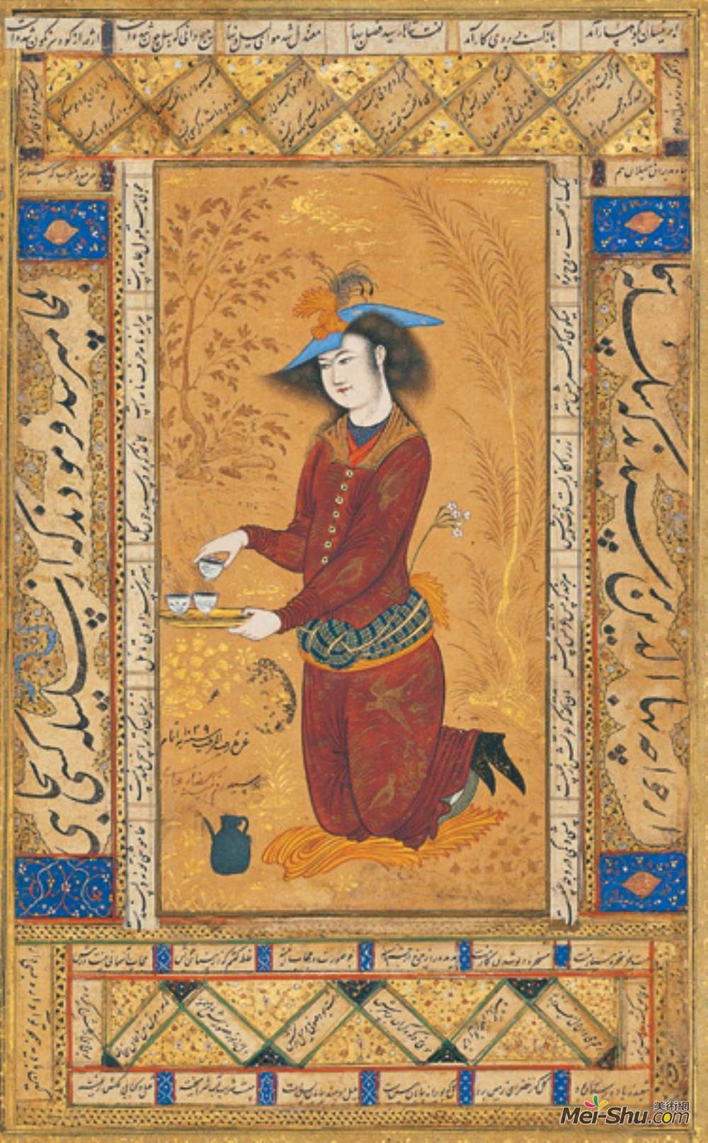 瑞沙·阿巴西(Reza Abbasi)高清作品《萨基》