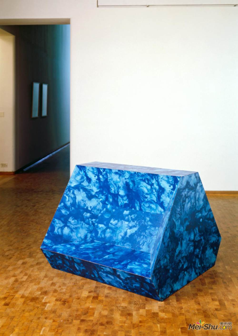 理查德德·阿奇瓦格(Richard Artschwager)高清作品《Logus (Blue Logus)》