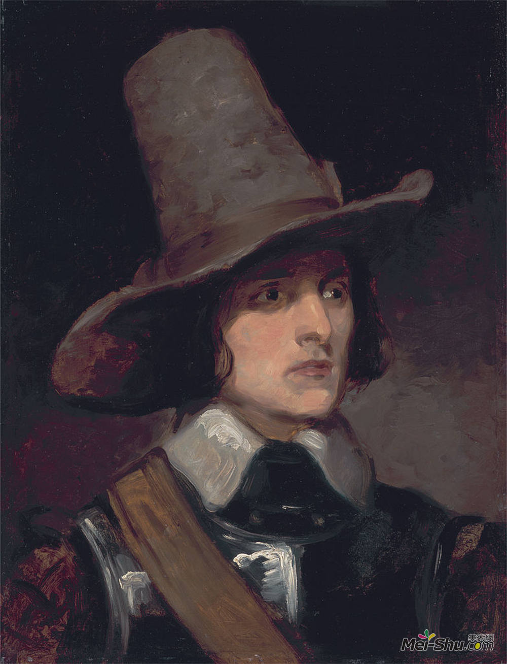 理查德德·达德(Richard Dadd)高清作品《Portrait of Augustus Leopold Egg》