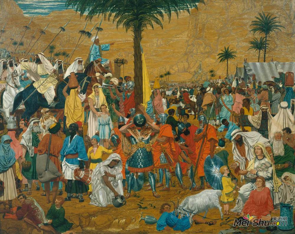 理查德德·达德(Richard Dadd)高清作品《埃及的飞行》