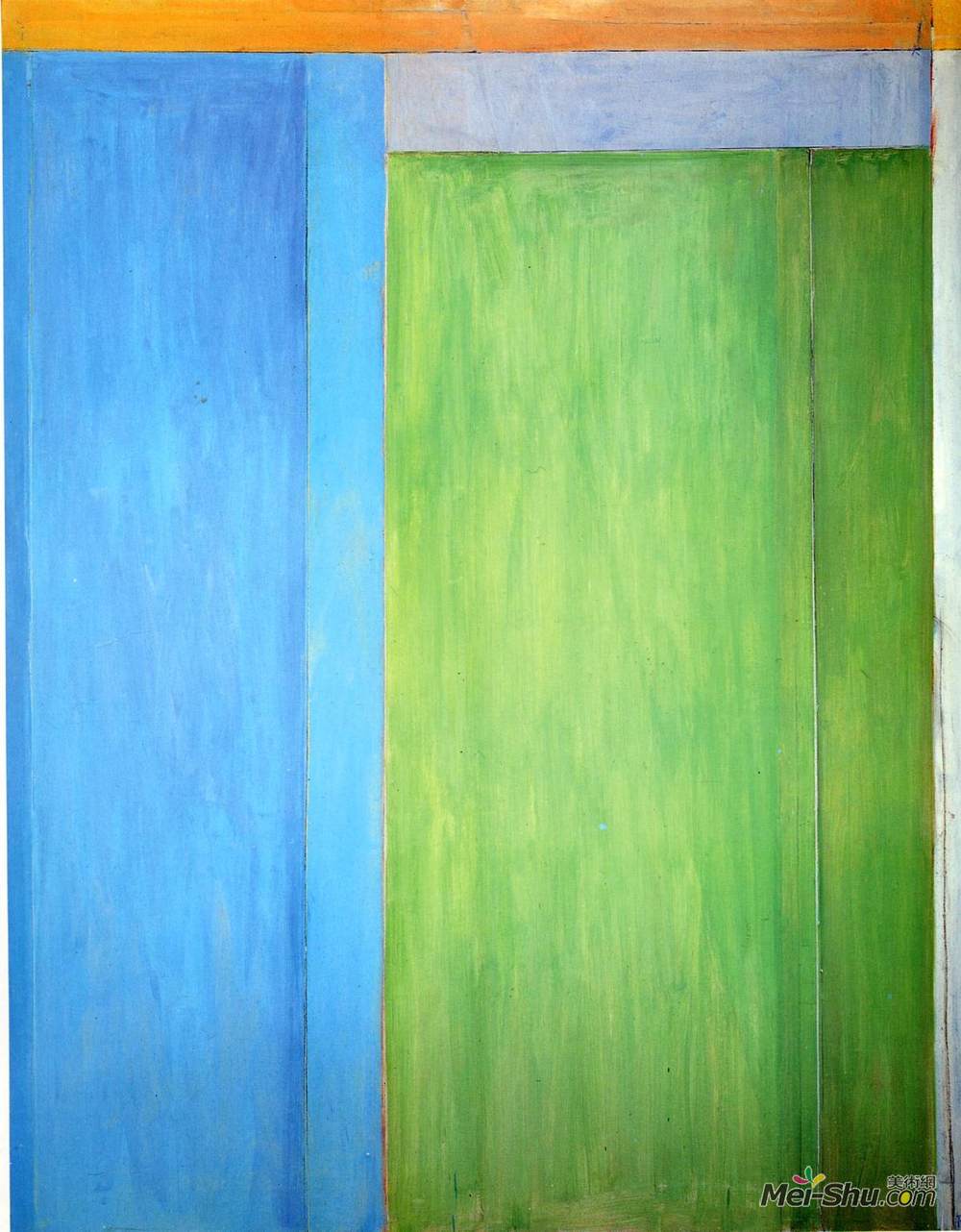 理查德德·迪本科恩(Richard Diebenkorn)高清作品《海洋公园45号》