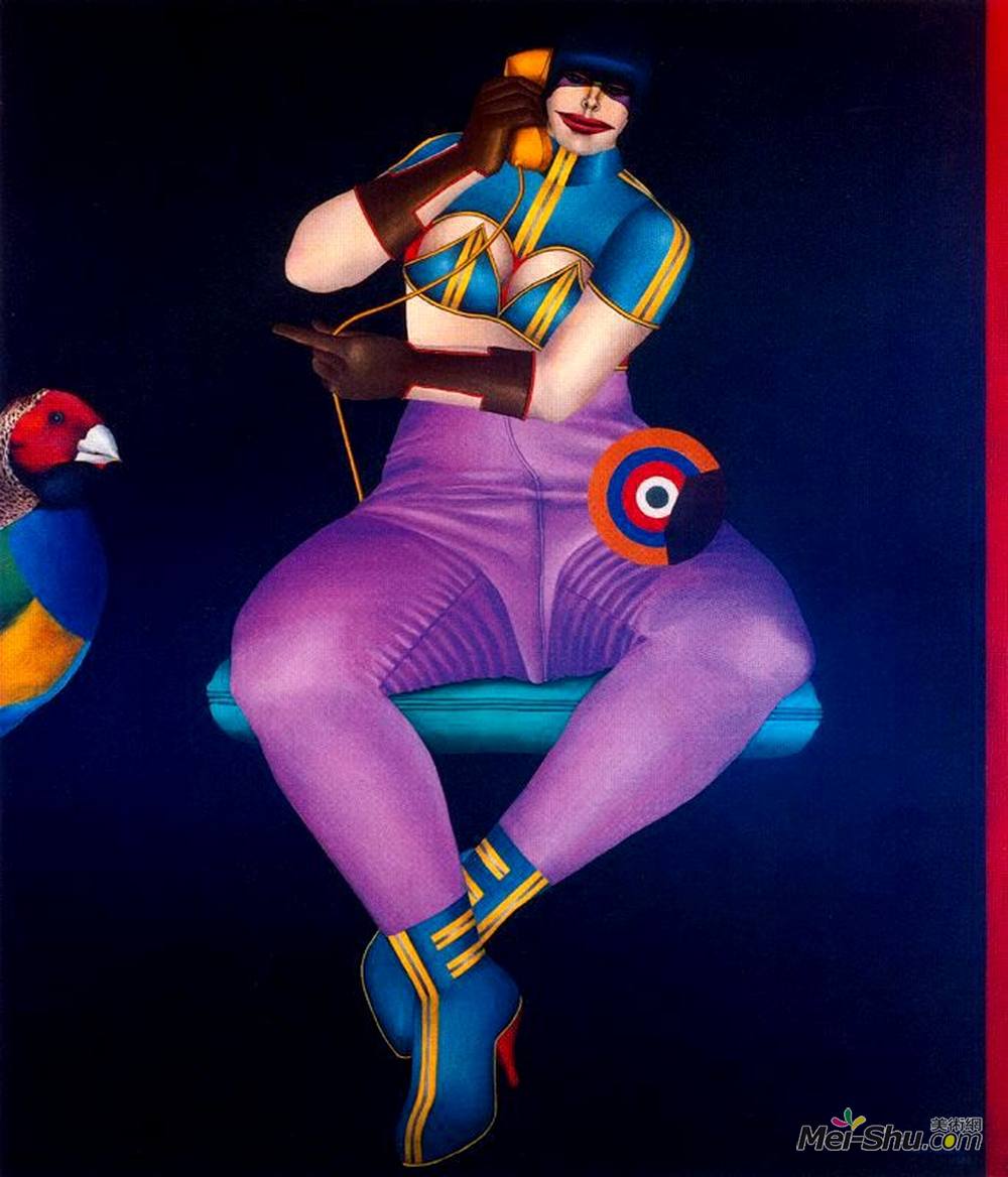 理查德德·林德纳(Richard Lindner)高清作品《你好》