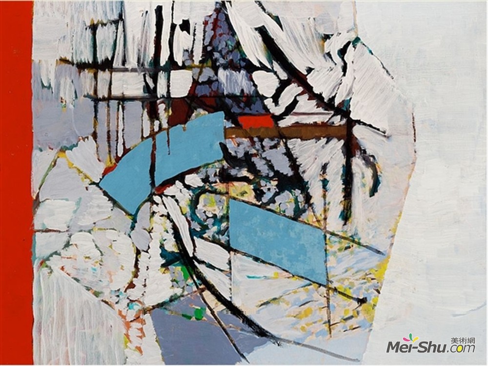 理查德德·莫滕森(Richard Mortensen)高清作品《古老的城市，作品5》