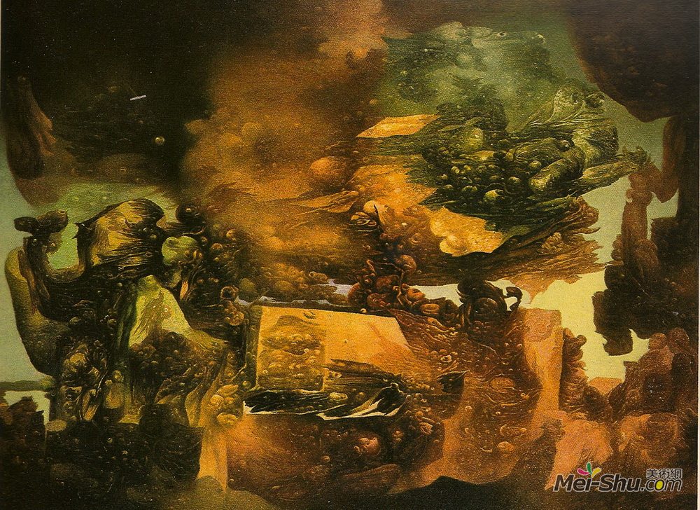 理查德德·奥尔策(Richard Oelze)高清作品《随机家庭》