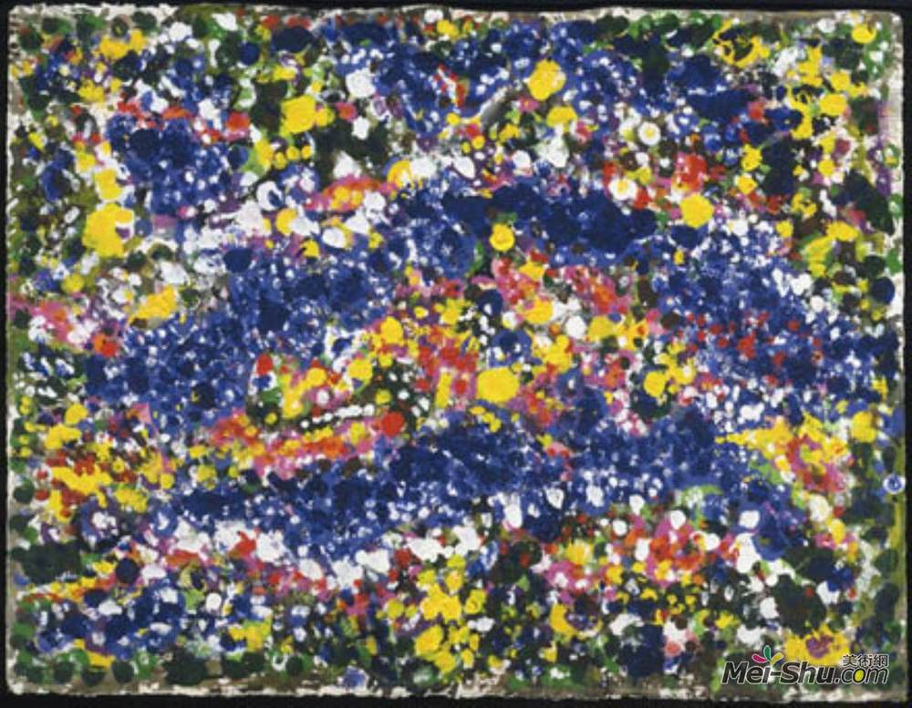 理查德德·波塞特-达特(Richard Pousette-Dart)高清作品《春天的鸟儿》