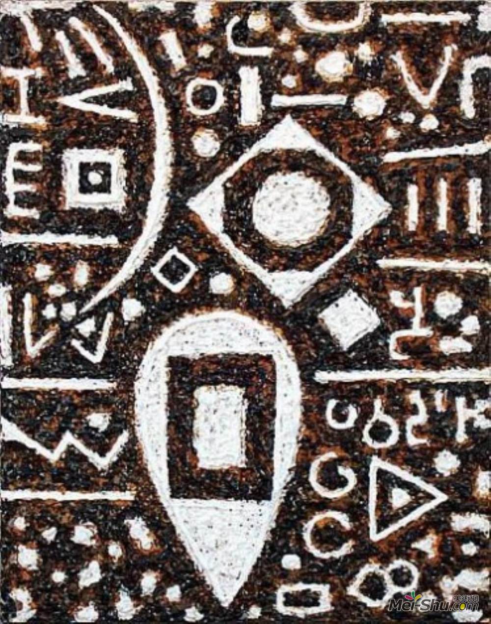 理查德德·波塞特-达特(Richard Pousette-Dart)高清作品《时间不平衡》