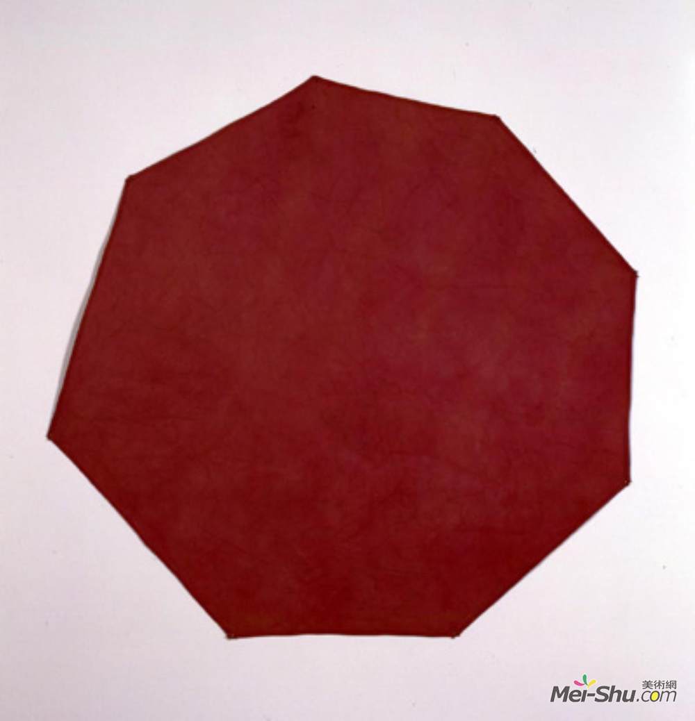 理查德德·塔特尔(Richard Tuttle)高清作品《红色画布》