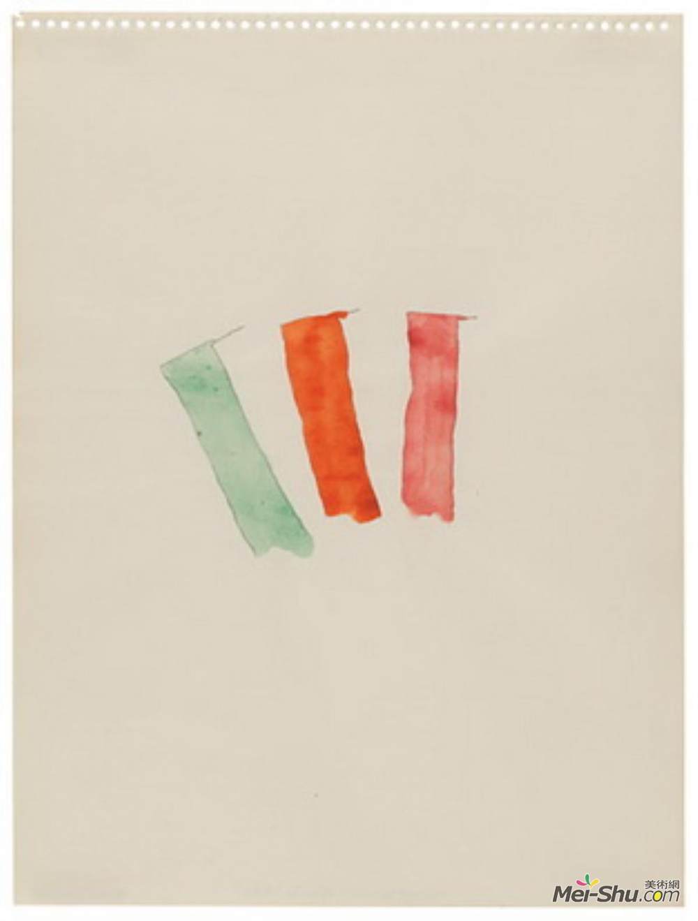 理查德德·塔特尔(Richard Tuttle)高清作品《什么颜色，怎么做》