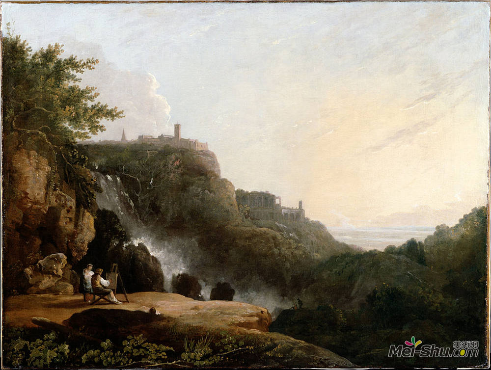 理查德德·威尔逊(Richard Wilson)高清作品《蒂沃丽花园观：卡塞特勒与梅的别墅》
